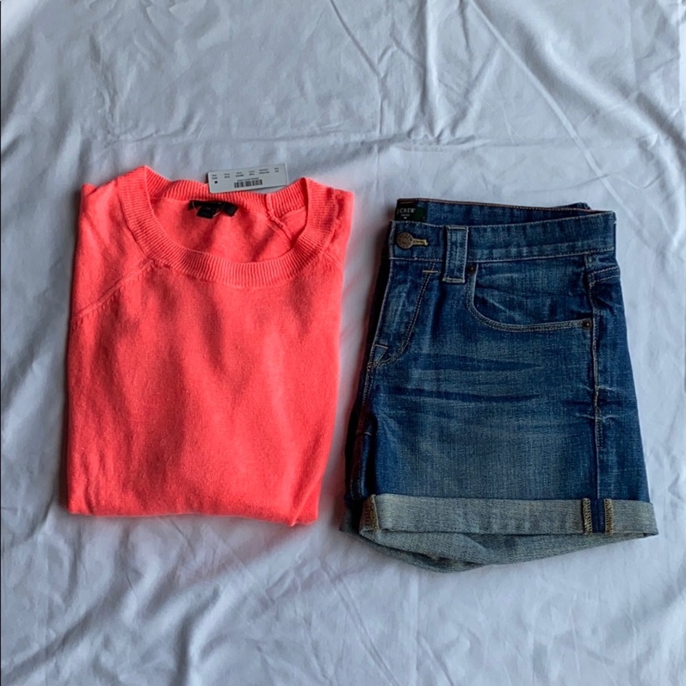 JCrew Factory Jean shorts